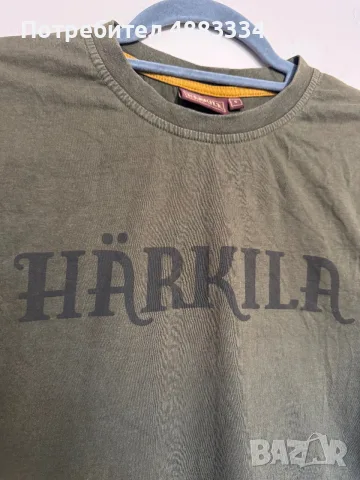 Harkila Logo T-Shirt., снимка 2 - Тениски - 56300551