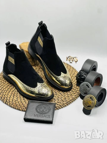 мъжки боти versace , снимка 3 - Мъжки боти - 51393690
