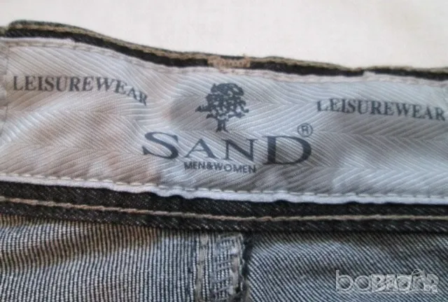 SAND нови,с етикет унисекс сини дънки. Размер 42 по етикет (Отговарят на размер 33)., снимка 3 - Дънки - 50411748
