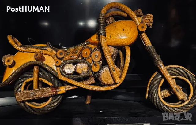 Дървен мотор - макет - декорация, снимка 2 - Колекции - 48310413