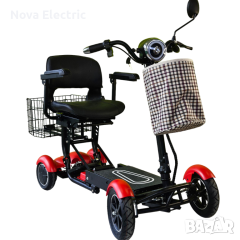 Електрическа Сгъваема Четириколка 750W MaxMotors