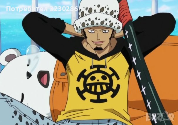 Колие от аниме One Piece - Water Law, снимка 1 - Колиета, медальони, синджири - 41713999