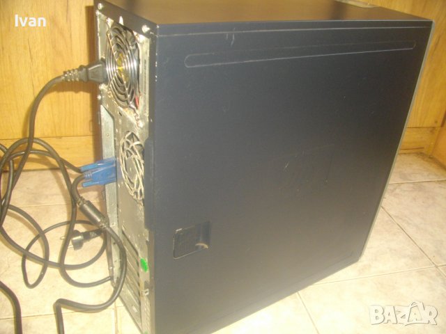 HP Compaq DC7100-Оригинален HP Настолен Компютър 2010-РАБОТЕЩ-Intel Pentium4/3,2 GHz/RAM 1GB/HD 40GB, снимка 2 - Работни компютри - 42554166