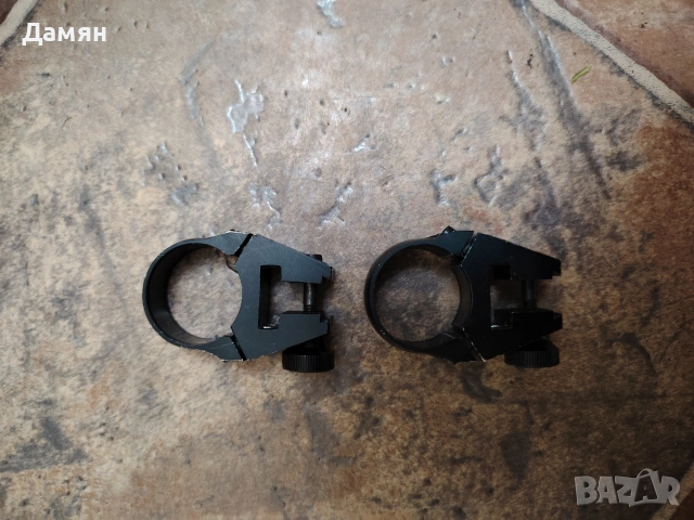 Немски монтаж рингове за малокалибрени карабини флобертка , снимка 2 - Ловно оръжие - 53751892