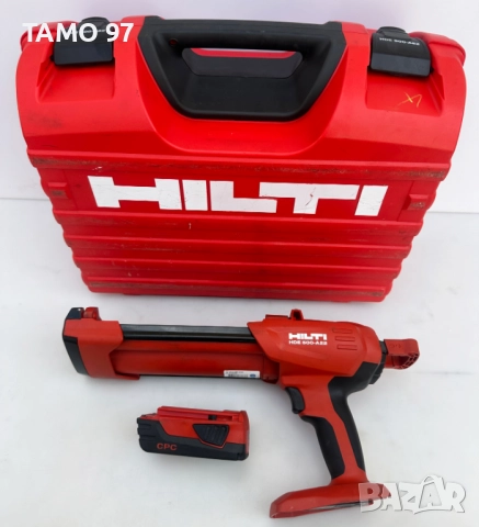 Hilti HDE 500-A22 - Акумулаторен уред за двукомпонентно лепило 22V, снимка 1