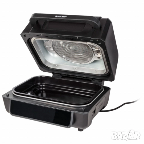 Уред 2 в 1 SilverCrest Air Fryer with Grill – хрупкаво, вкусно и без мазнина, снимка 13 - Друга електроника - 51851901