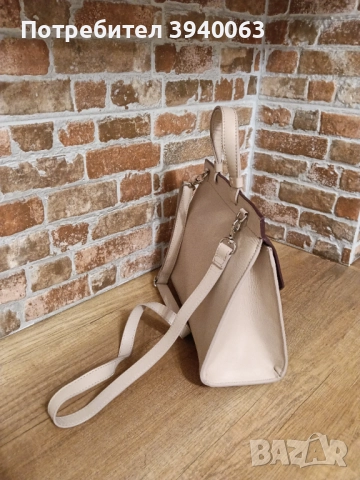 Дамска чанта от естествена кожа , снимка 4 - Чанти - 52674129