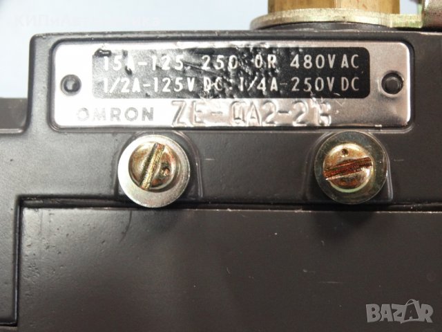 краен изключвател Omron ZE-NA2 2G limit switch 15 A, снимка 2 - Резервни части за машини - 34452333