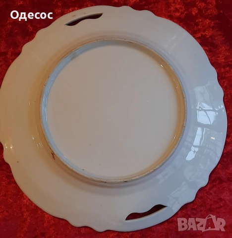 Две германски антикварни порцеланови чинии WWI 1914-16 г, снимка 5 - Антикварни и старинни предмети - 51989861