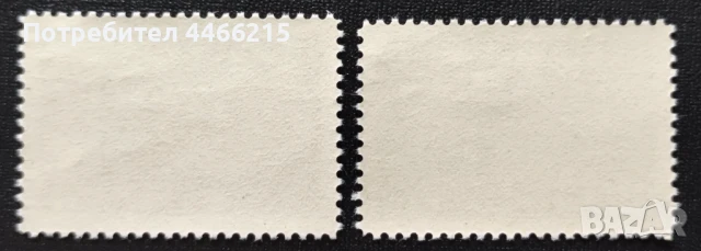 България, 1962 г. - пълна серия чисти марки, медицина, 5*26, снимка 2 - Филателия - 50492470