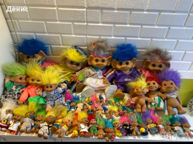 Колекция Ретро играчки ТРОЛОВЕ 1990-1992  61 броя, снимка 5 - Колекции - 53747950