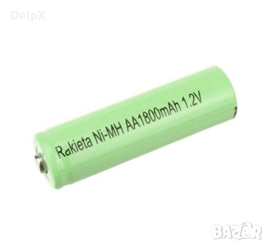 Акумулаторна батерия Rakieta, 1,2VDC, 1800mAh, AA, R06, Ni-MH