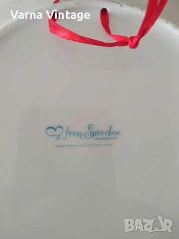 Колекционерска порцеланова чиния Stokholm. Швеция., снимка 4 - Колекции - 52441302