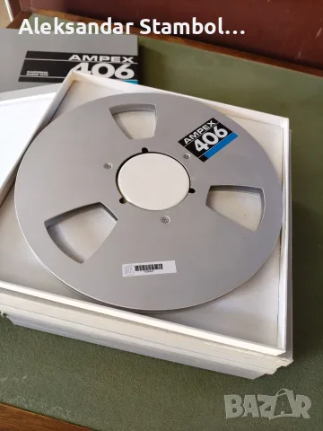 Алуминиеви шпули с кутии Ampex 26см., снимка 3 - Други - 56323732