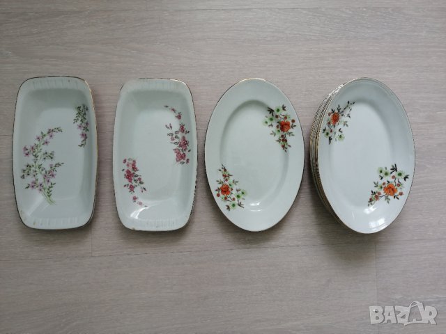 Чинии / стар порцелан / стар сервиз, снимка 1