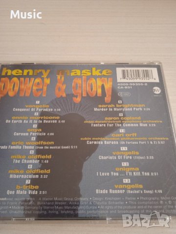 Henry Maske - Power & Glory - оригинален диск, снимка 2 - CD дискове - 40013640