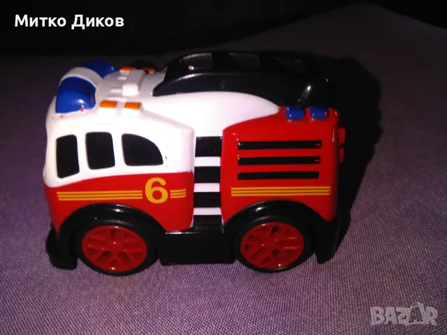 Колекционерска количка Firebrigade Car - Imaginarium COMIC-CARS – Circle Toys метална Испания, снимка 4 - Колекции - 50166094