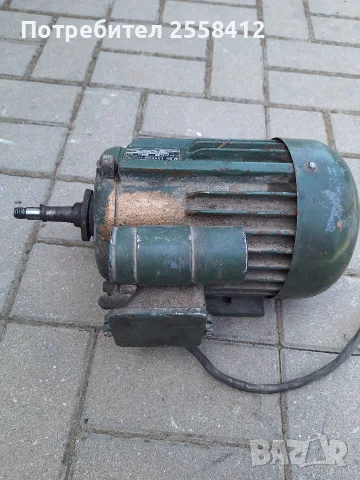 Електрически двигател асинхронен 4.8 А, 220 V, 0,55 kW, снимка 5 - Електродвигатели - 55853861