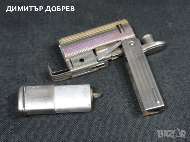 СТАРА РЕТРО БЕНЗИНОВА ЗАПАЛКА IMCO STREAMLINE 6800 AUSTRIA, снимка 6 - Антикварни и старинни предмети - 52955471