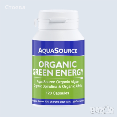 Зелена енергия от AquaSource 60 капсули , снимка 1 - Хранителни добавки - 44766884