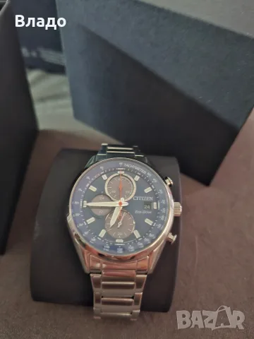 citizen eco drive blue dial