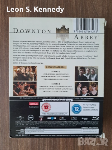 Downtown Abbey - Series 1 and 2 - The complete collection, снимка 2 - Blu-Ray филми - 53871045