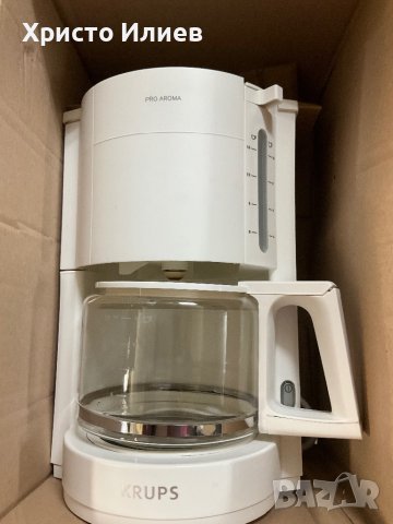 Кафемашина Krups за шварц кафе с кана за 10 чаши кафе, снимка 8 - Кафемашини - 39851323