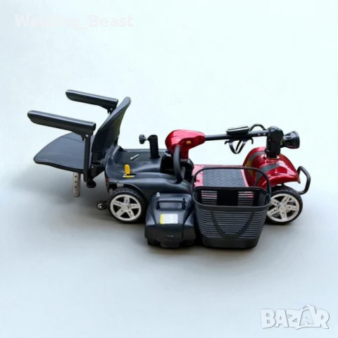 Инвалидна  четириколка електрическа Max Electric BL1 350W, снимка 6 - Инвалидни скутери - 51271925