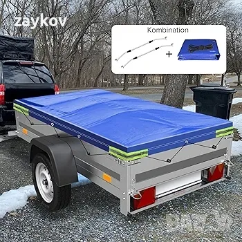 Скоба за плосък брезент Plutohiker за брезент на ремарке, комплект от 2 броя, снимка 2 - Аксесоари и консумативи - 49769270