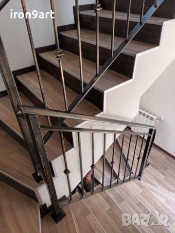 Изработка и монтаж на парапети за тераси и стълбища от ковано желязо, снимка 4 - Други стоки за дома - 41460444