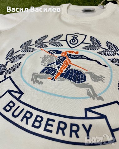 Тениска Burberry, снимка 4 - Тениски - 39989450
