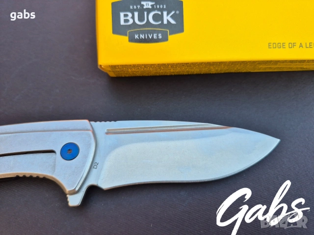 Сгъваем нож BUCK RUSKUS 713S, снимка 5 - Ножове - 53834212