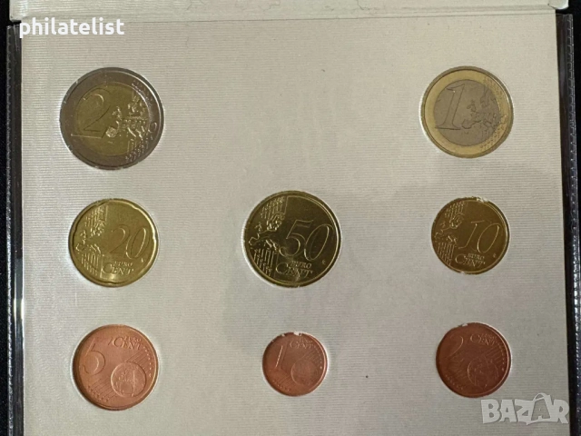 Ватикана 2009 г. - комплектен сет от 1 цент до 2 евро BU, снимка 2 - Нумизматика и бонистика - 52022101
