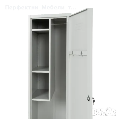 ПРОМО!Метален шкаф-гардероб за чистачки,за хигиенистки,за училища и детски градини,за заводи/фитнес, снимка 3 - Обзавеждане за заведение - 47403088