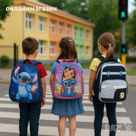 Детски ранички с любимите герои – готови за приключения, снимка 1