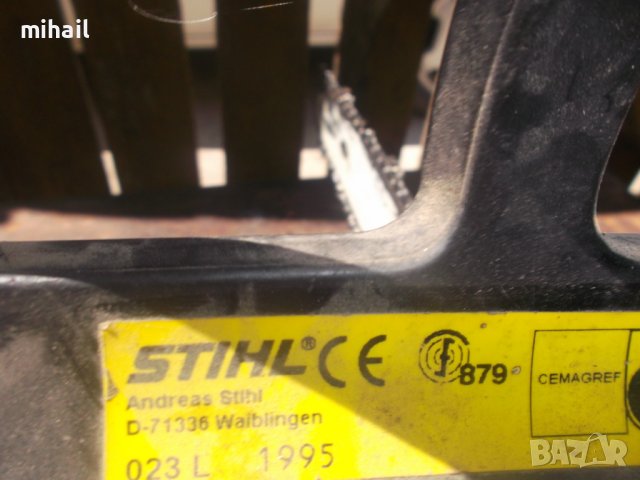 Stihl 023L на части, снимка 3 - Градинска техника - 41726516