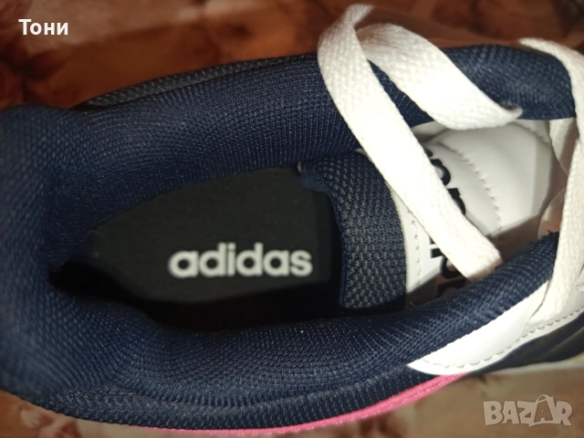 ADIDAS Оригинал Нови Дамски Кожени Маратонки 40, снимка 8 - Маратонки - 52860731