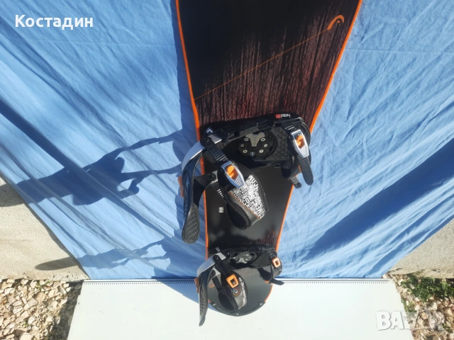 сноуборд  HEAD ROCKA FW 4D   +автомати 163см., снимка 4 - Зимни спортове - 53282760