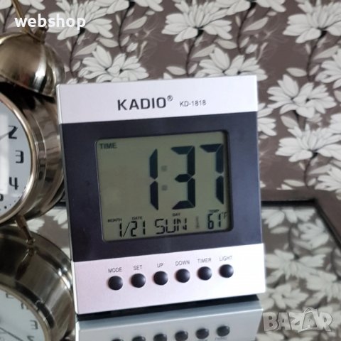 Настоллен часовник с термометър и календар за вътрешно ползване -10°C до 50°C, снимка 2 - Други стоки за дома - 38824844
