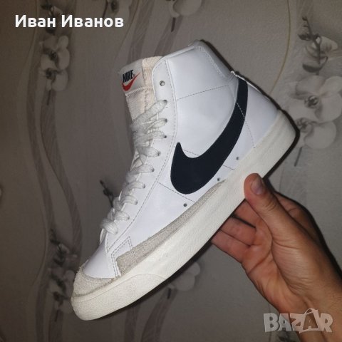 кецове/ маратонки  NIKE BLAZER MID '77 OG QS  номер 42-42,5, снимка 8 - Маратонки - 40727353