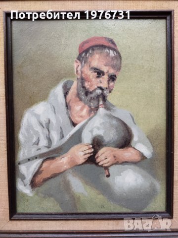 Картина Гайдар от Ориента , снимка 2 - Картини - 44312580