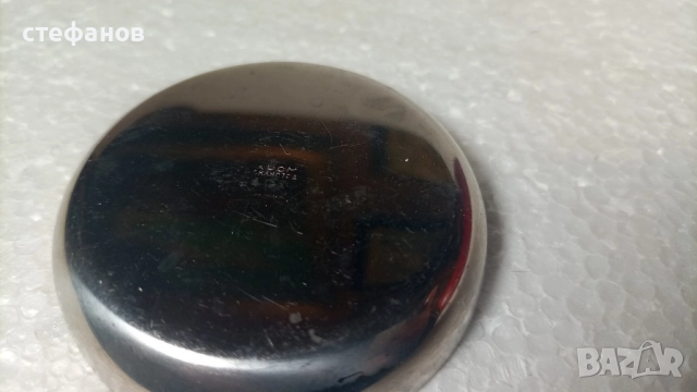 Тасчета алпака от едно време за сладко от столова, 6 бр, Хром Силистра, снимка 4 - Колекции - 52446709