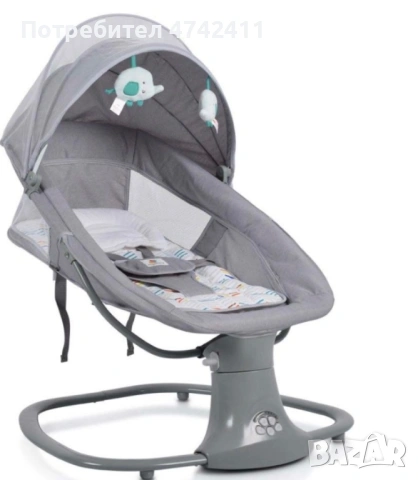 Електрическа бебешка люлка