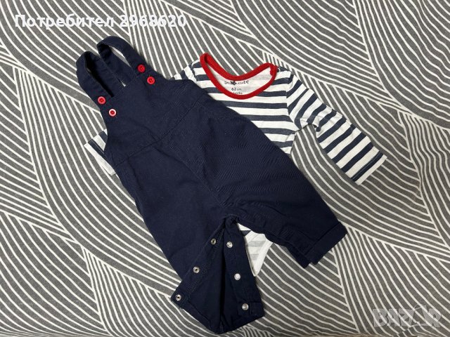 Лот бебешки дрехи 0-3 месеца 56 рр, снимка 3 - Комплекти за бебе - 42594896