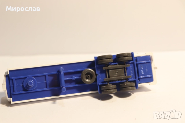 WIKING H0 1/87 ARAL ЦИСТЕРНА РЕМАРКЕ КАМИОН МОДЕЛ, снимка 6 - Колекции - 52489755