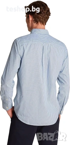 Мъжка риза Tommy Hilfiger Flex Poplin Classic STP RF размер М, снимка 2 - Ризи - 53461072