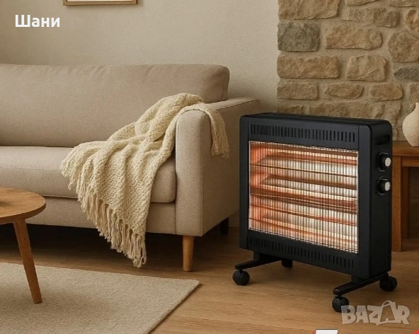 Печка с кварцови реотани Rosberg 