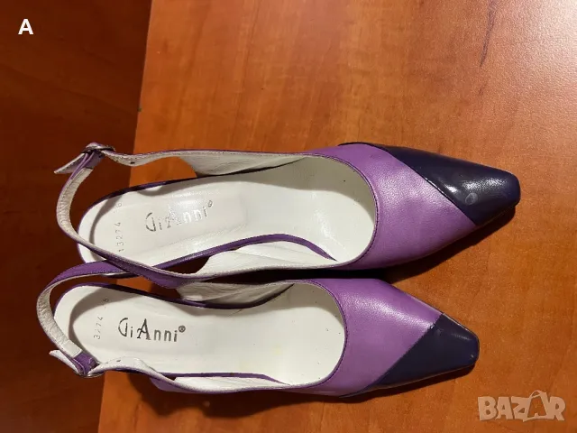 Дамски обувки естествена кожа GiAnni, снимка 2 - Дамски елегантни обувки - 50108865
