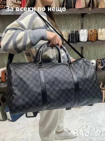Louis Vuitton Луксозна Пътна Чанта Тип Сак С Къса И Дълга Дръжка Код SEM-677, снимка 2 - Сакове - 55947845