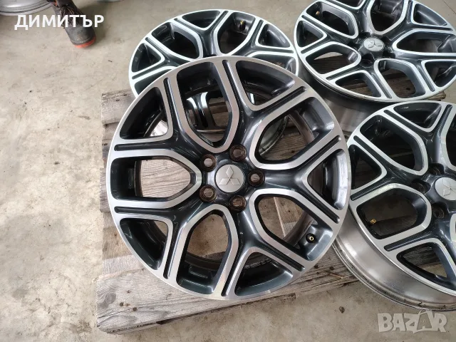 4бр.Алуминиеви джанти 18ки за MITSUBISHI 5x114.3 7j et39, снимка 2 - Гуми и джанти - 55774642
